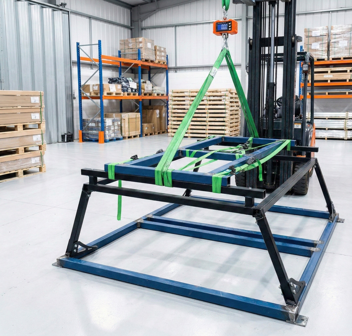 Lift Resistance Testing to simulate the upward force of 2,200lbs (1,000kg) experienced when you're driving with a full load on the roof of the topper.