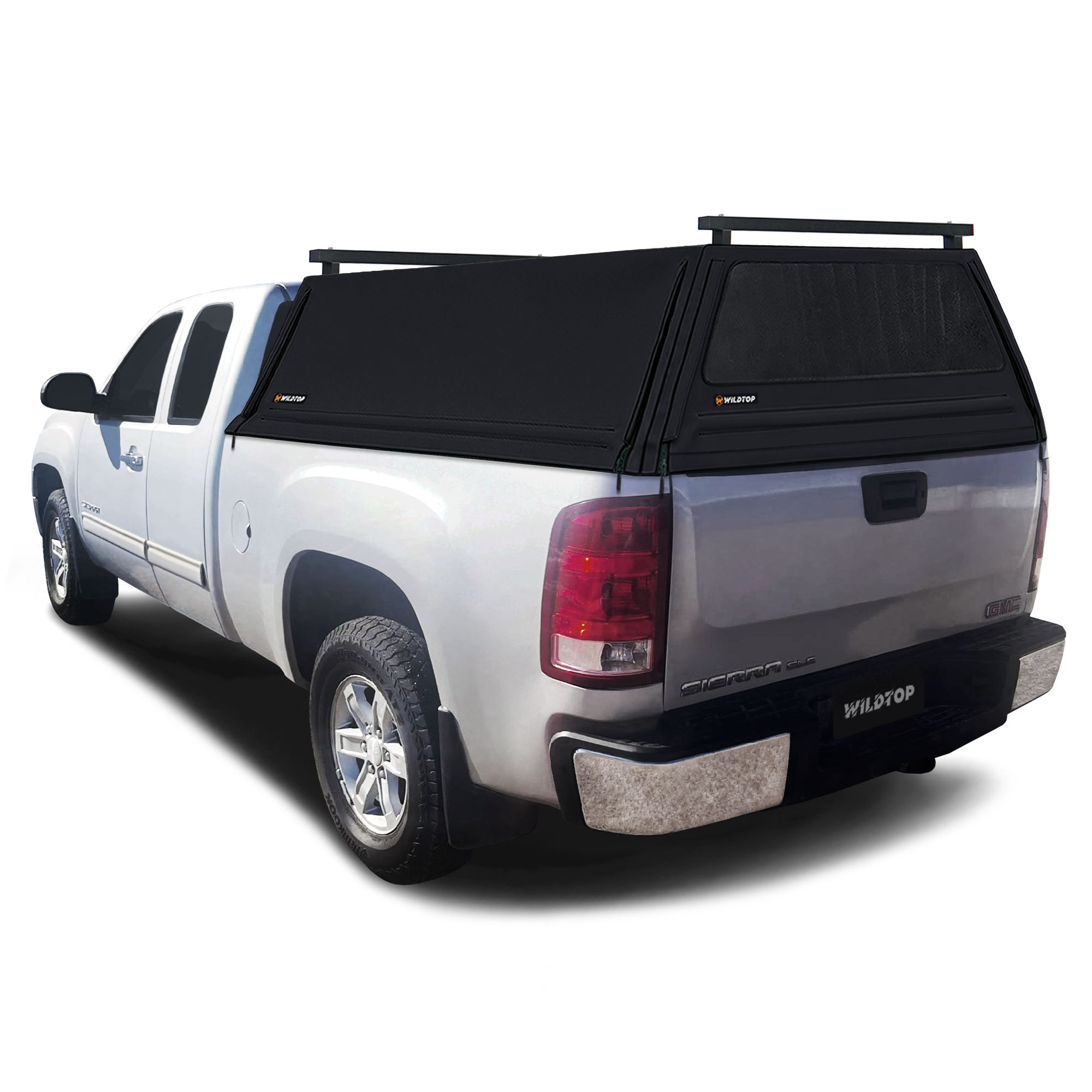 thumbnail image 2 of Chrome Rear Left Bumper End Cap For 2007-2013 Chevy Silverado & GMC Sierra 1500/2500/3500 (Without Sensors) 2 of 5
