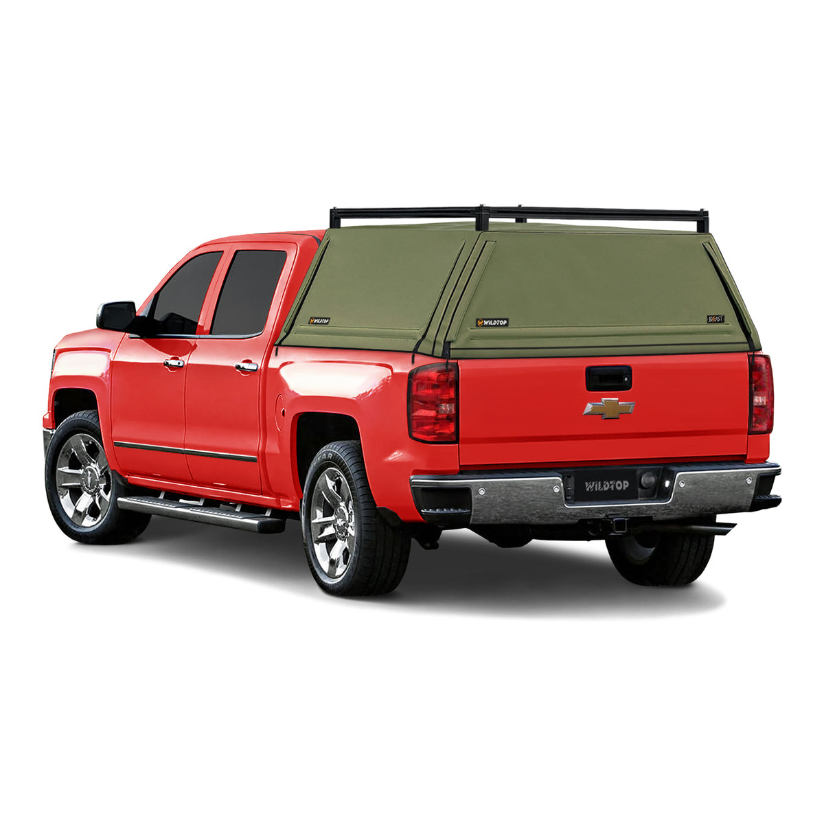 WildTop Soft Truck Cap for Chevrolet Silverado 2014-2018 Standard Bed ...