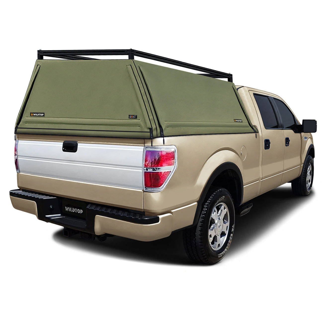 WildTop Soft Truck Cap for Ford F150 2009-2014 6.5ft Styleside Bed (78 ...