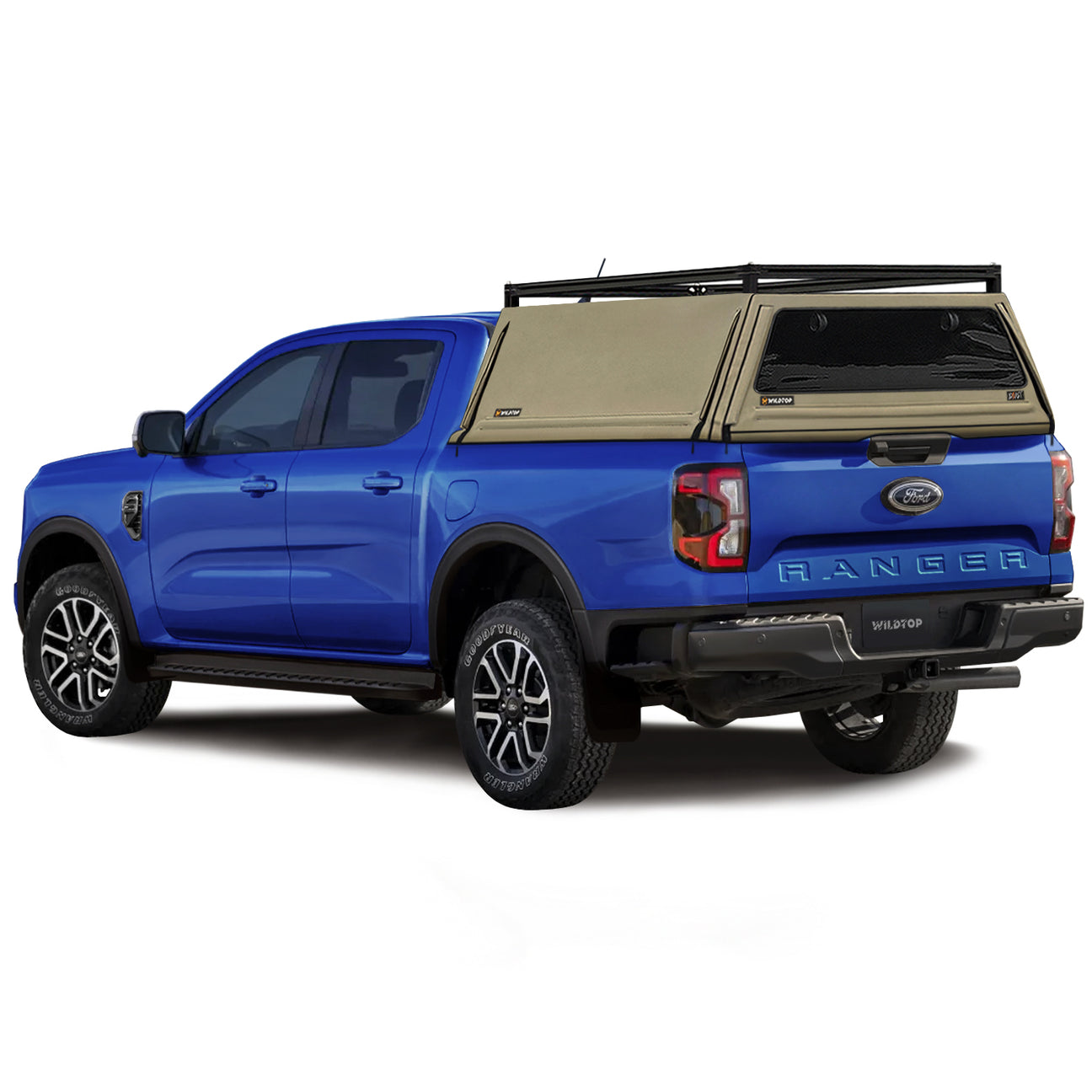WildTop Soft Truck Cap for Ford Ranger 2024-Current 5 ft Bed (61.0 in) –  WildTop Truck Caps