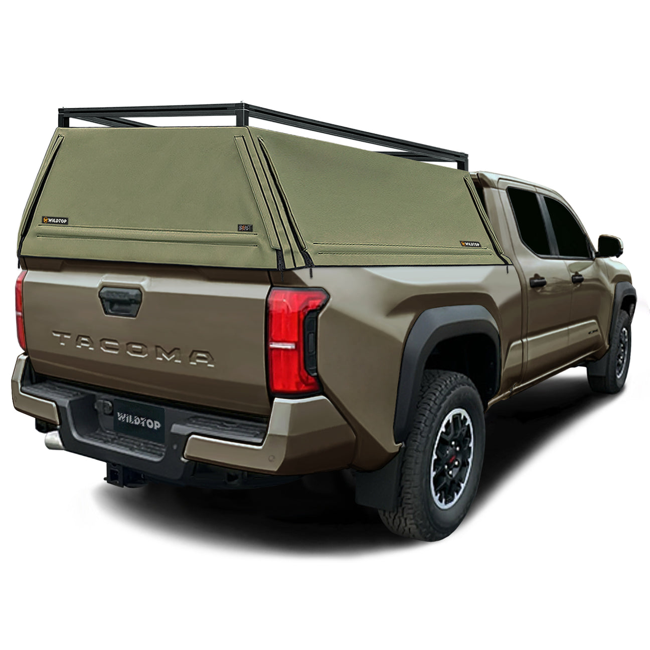 Toyota Tacoma Soft Truck Cap (Camper Shell / Topper) | WildTop 4th Gen ...