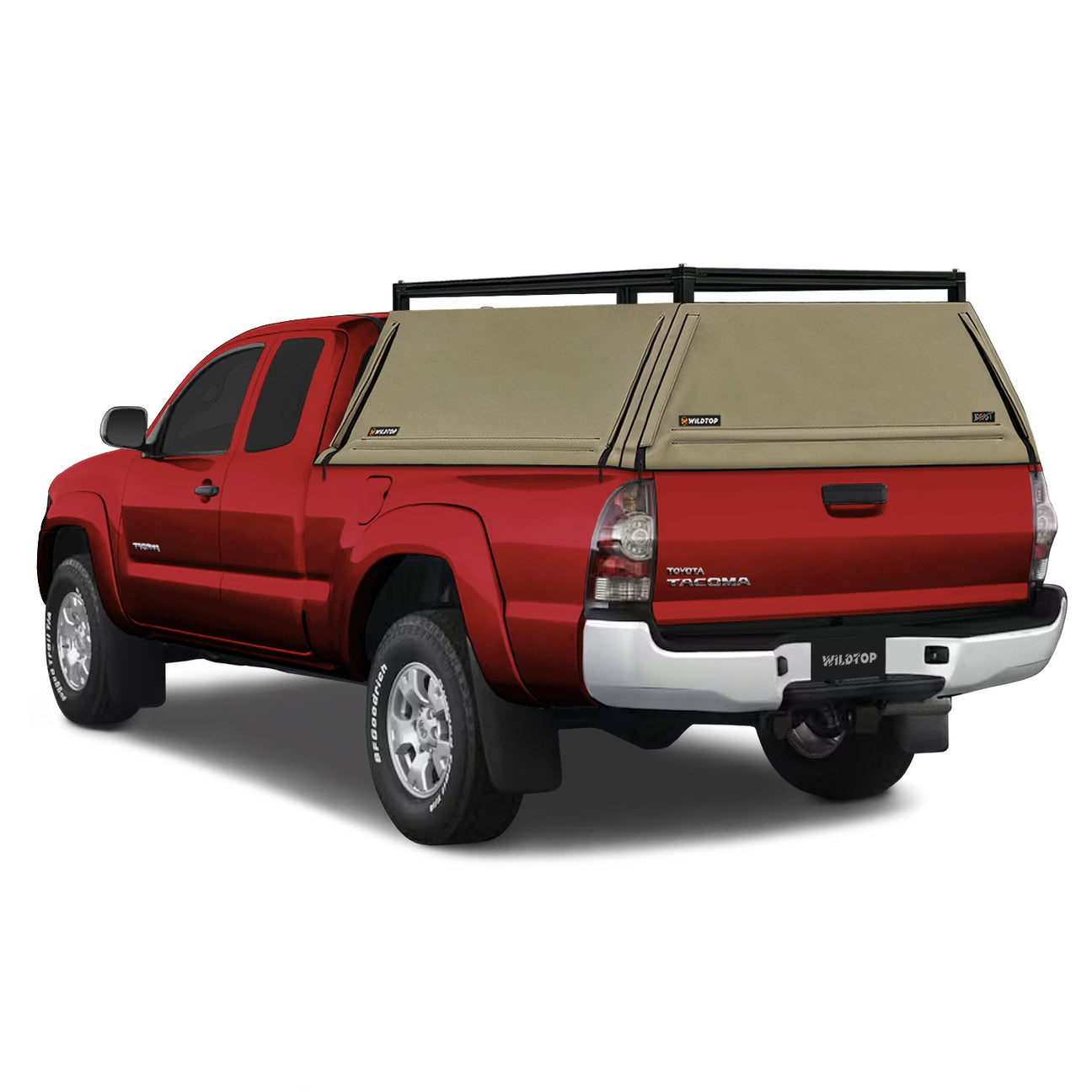 WildTop Soft Truck Cap for Toyota Tacoma 2005-2015 2nd Gen 6ft Bed (73 ...
