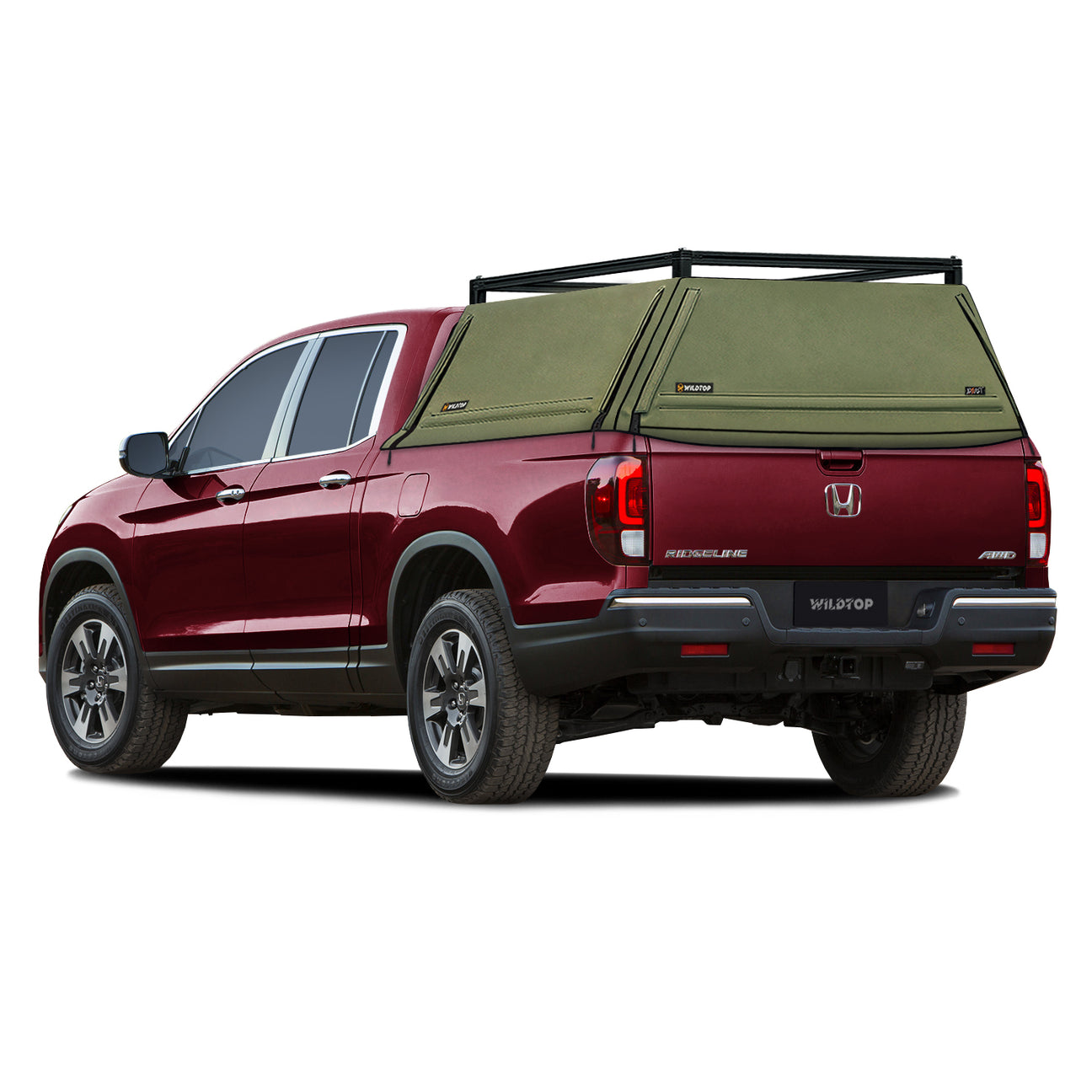 WildTop Soft Truck Cap for Honda Ridgeline 2017-Current 5 ft Bed (64 i ...