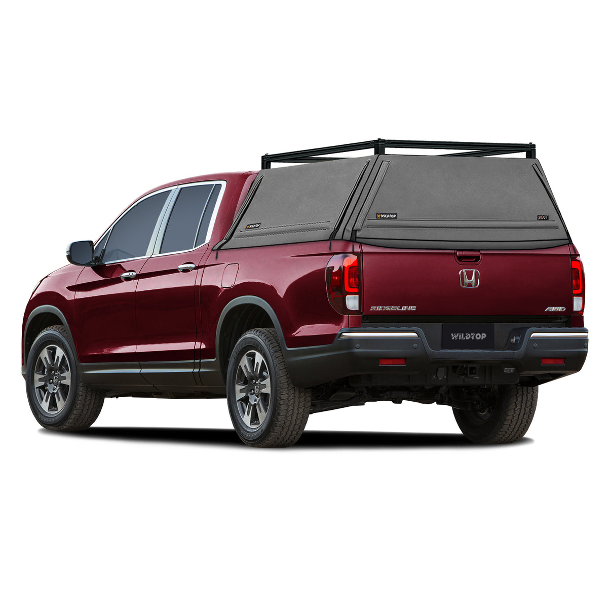 WildTop Soft Truck Cap for Honda Ridgeline 2017-Current 5 ft Bed (64 i ...
