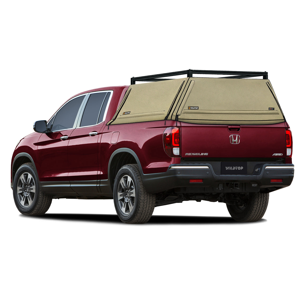 WildTop Soft Truck Cap for Honda Ridgeline 2017-Current 5 ft Bed (64 i ...