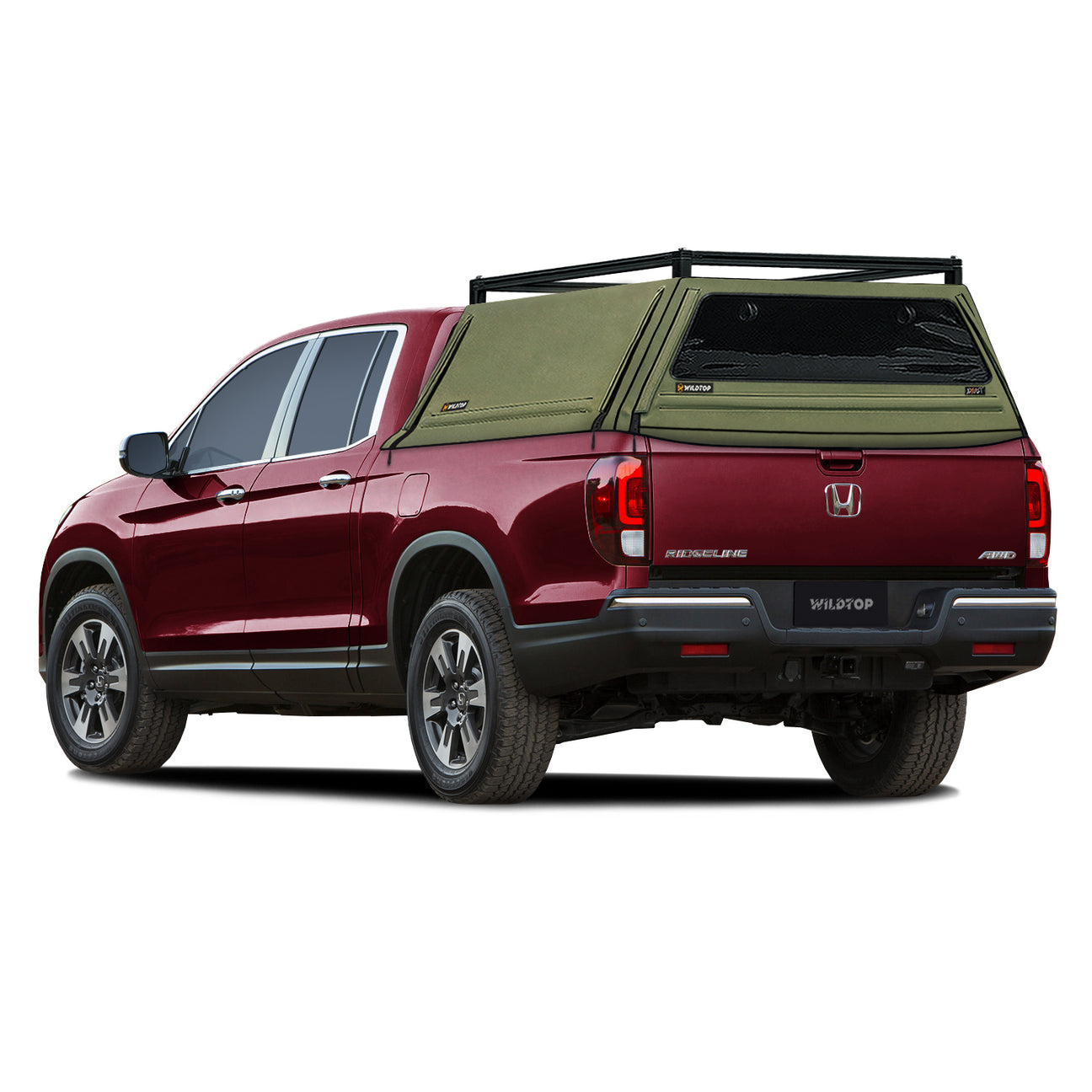 WildTop Soft Truck Cap for Honda Ridgeline 2017-Current 5 ft Bed (64 i ...