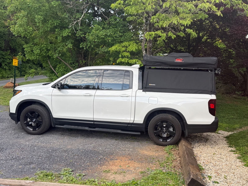Bluegrass gigs + rooftop tent — Chad K.'s Honda Ridgeline with a WildTop Beast
