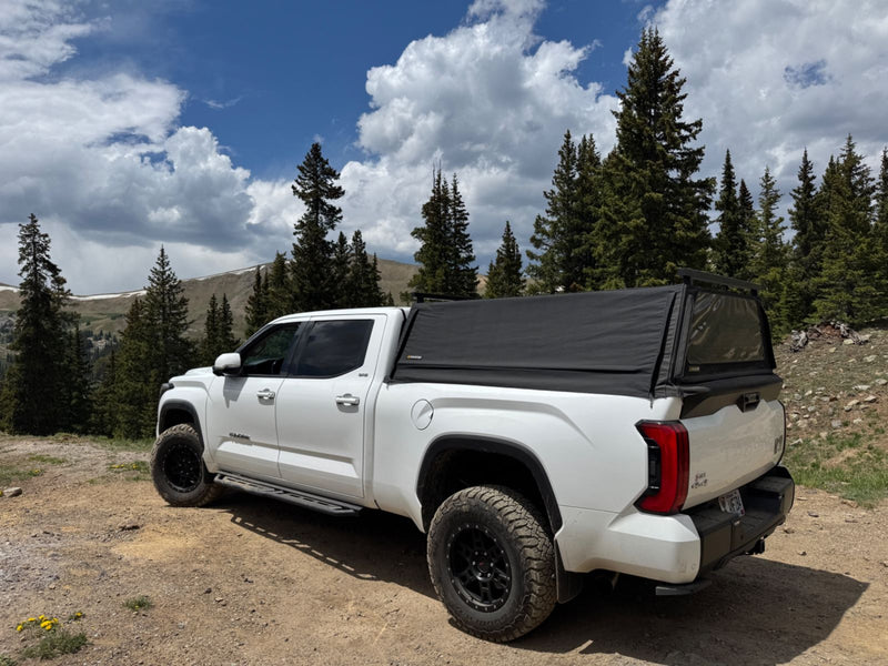 Safaris at 14,000 feet — Jeffery M.'s Toyota Tundra with a WildTop Nomad