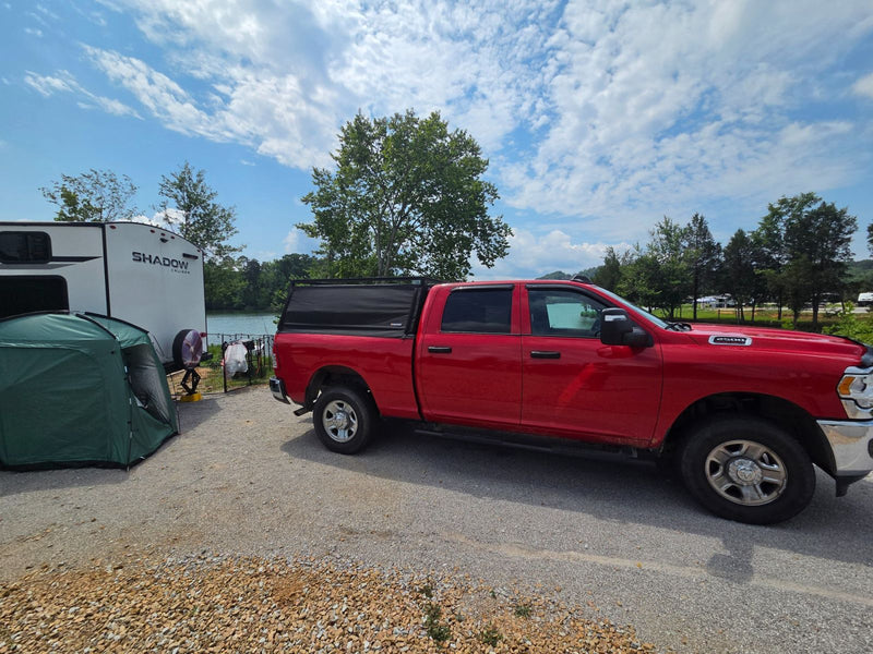 No second vehicle on family camping trips — Michael C.'s RAM 2500 with a WildTop Beast