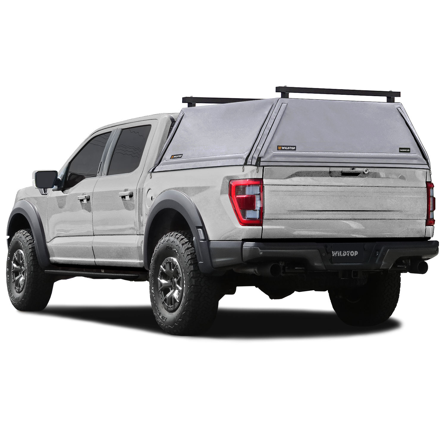 Truck with WildTop soft topper shown in your chosen colours